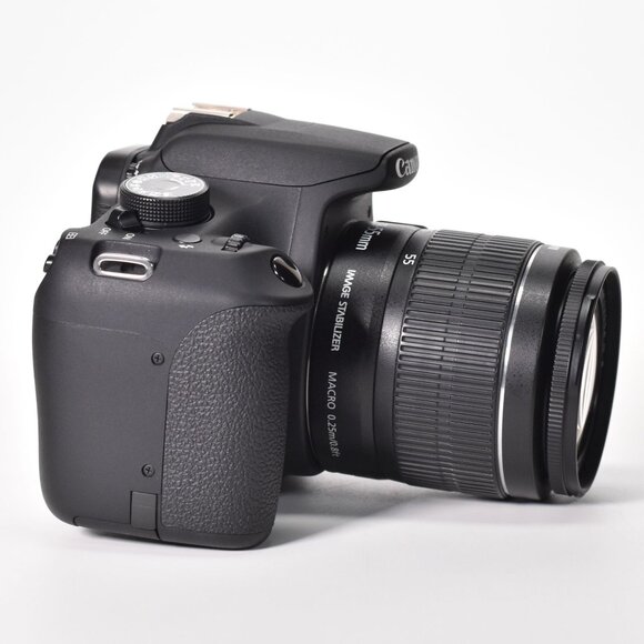 Canon EOS Rebel T5 DSLR Camera 18MP 18-55mm Lens Video 10943 Clicks 32GB SD MINT - Picture 4 of 16